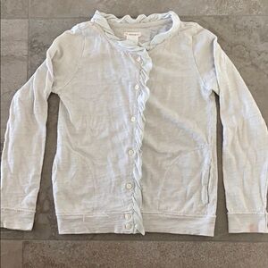 J. Crew Crewcuts Button Down Cardigan w/Silk Trim